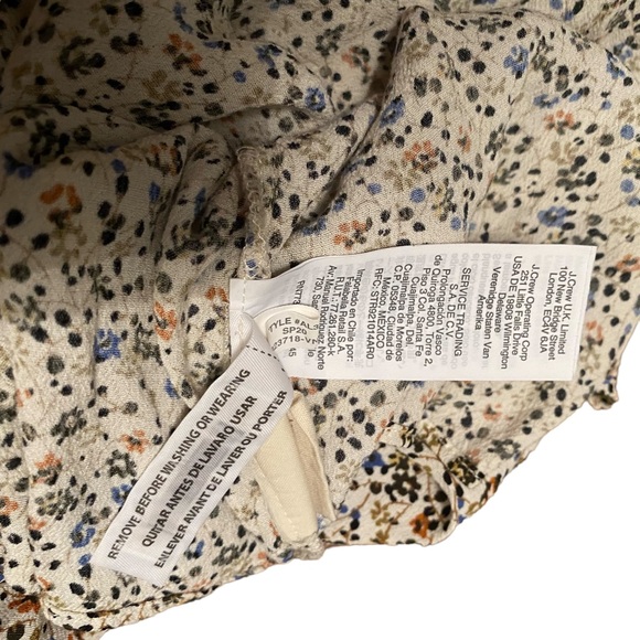 Madewell Tie-Waist Tiered Skirt in Fieldwalk Floral - Picture 9 of 9